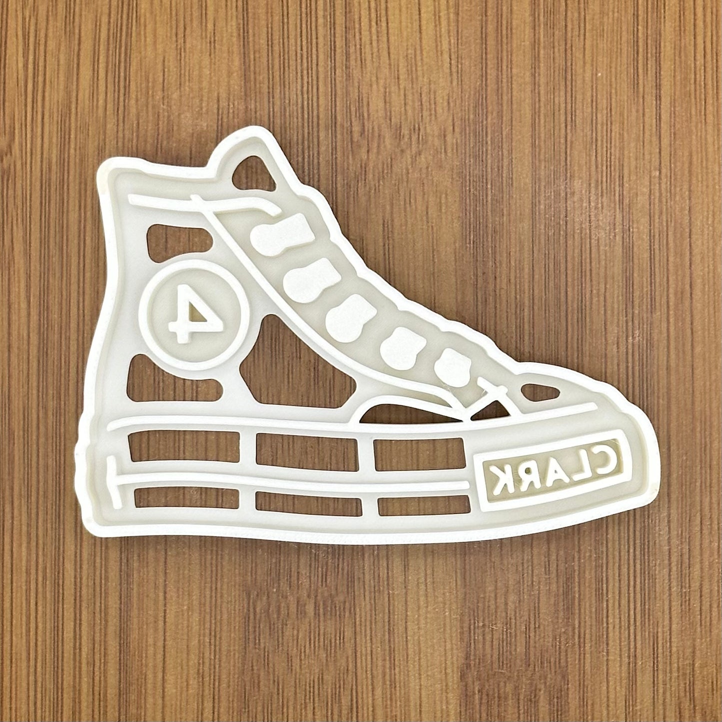 Personalized Sneaker Cookie Cutter | Custom Made with Your Name and Age or Blank