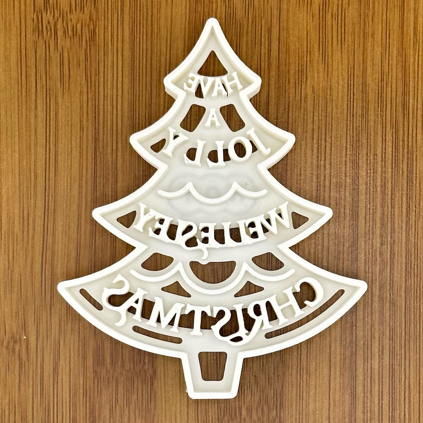 Have a Jolly Wellesley Christmas Cookie Cutter
