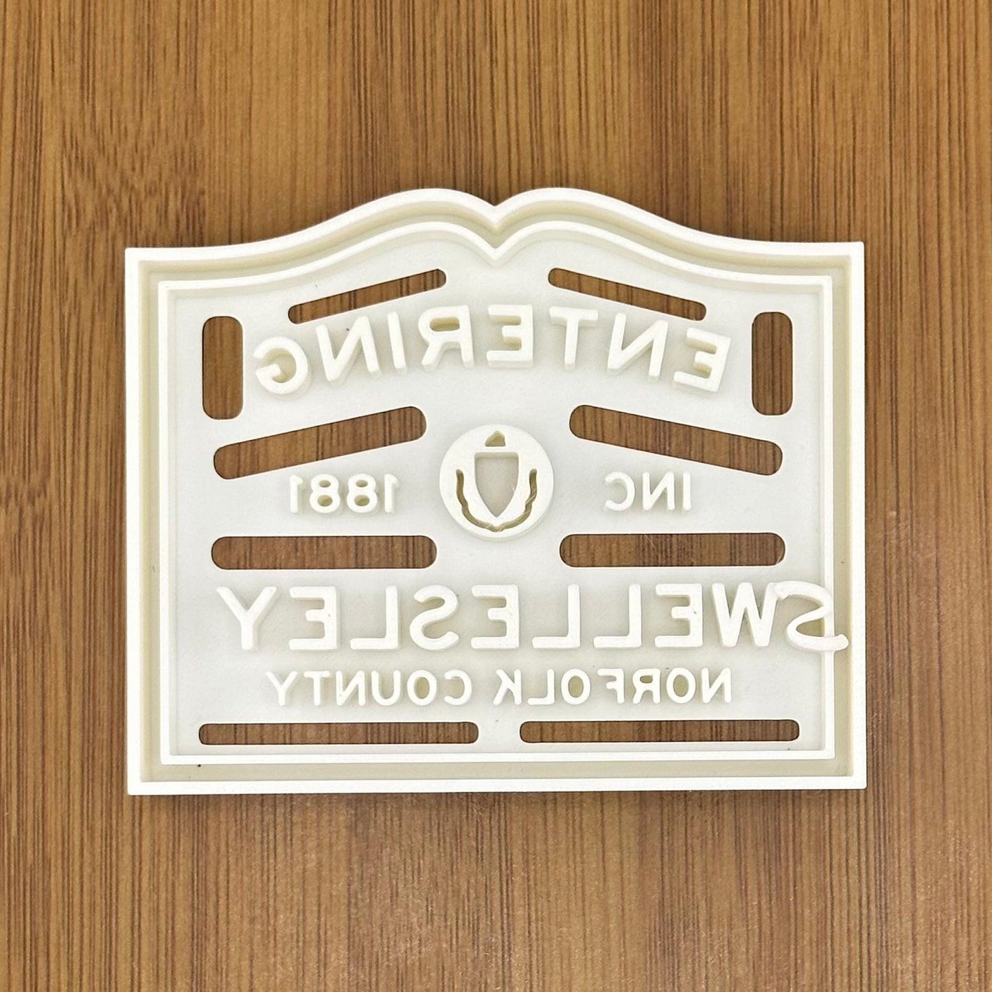 Swellesley Sign Cookie Cutter