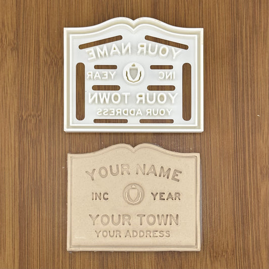 Custom Sign Cookie Cutter | Personalized with Your Text