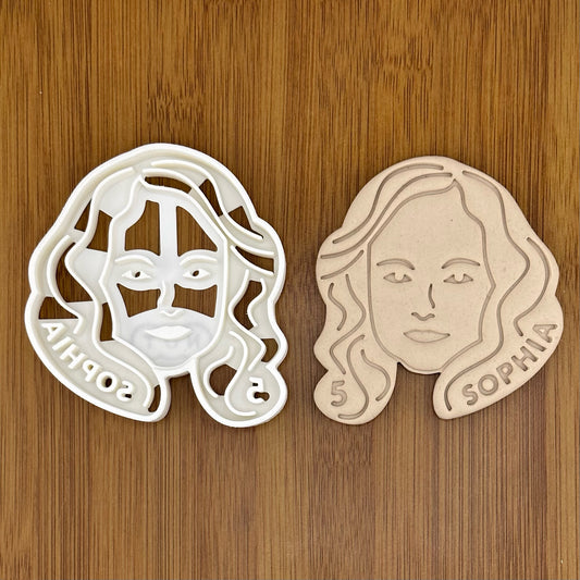 Custom Kid or Adult Portrait Cutter | Personalized with their Face