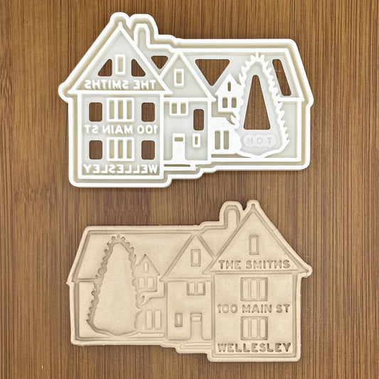 Custom Home Cookie Cutter | Personalized with your House, Name, Address, Town